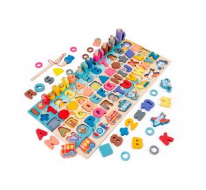 2Kids Toys Multifunctional board jigsaw 6 in 1