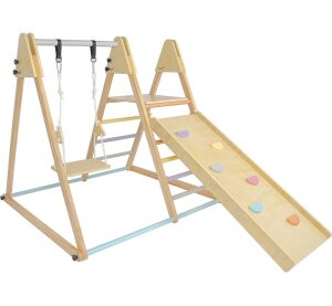 2Kids Toys Wooden play set with slide