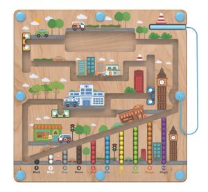 2Kids Toys City Magnetic Play Board