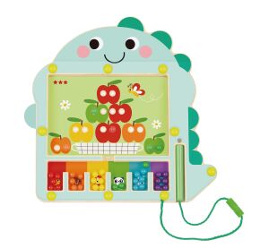 2Kids Toys Magnetic Color Sorting Game with Dinosaur