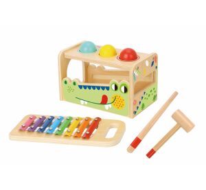 2Kids Toys Pegging and Xylophone Crocodile