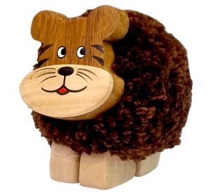 2Kids Toys Wooden Figure XL Pompon Tiger