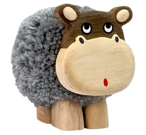 2Kids Toys Wooden Figure XL Pompon Hippo