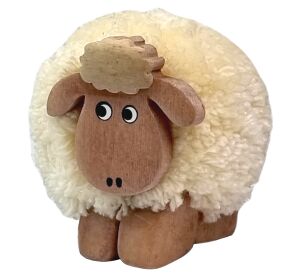 2Kids Toys Wooden Figure XL Pompon Sheep