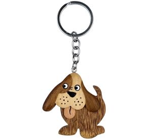 2Kids Toys Wooden Key Ring Large Dog