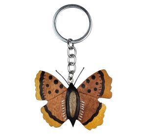 2Kids Toys Wooden Keychain Big Butterfly
