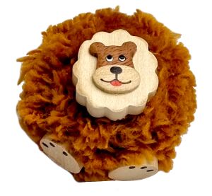 2Kids Toys Wooden Magnet Large Pompon Lion