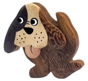 2Kids Toys Wooden Magnet Large Dog