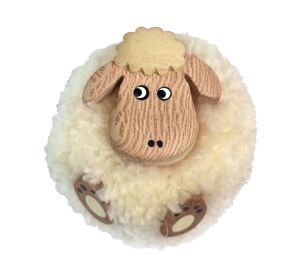 2Kids Toys Wooden Magnet Large Pompon Sheep