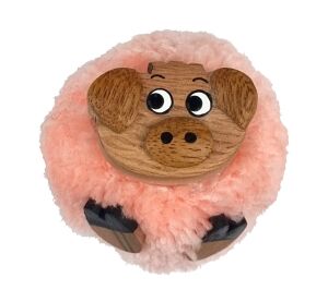 2Kids Toys Wooden Magnet Large Pompon Pig