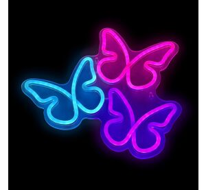 2Kids Toys LED NEON LIGHT Butterflies
