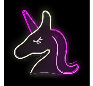 2Kids Toys LED NEON LIGHT Unicorn pink and white