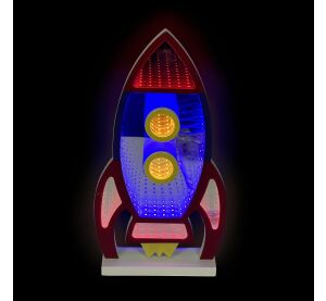2Kids Toys LED NEON LIGHT rocket lamp