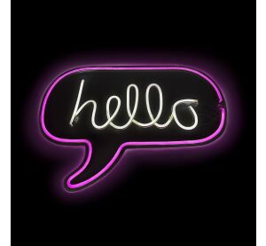 2Kids Toys LED NEON LIGHT hello lamp