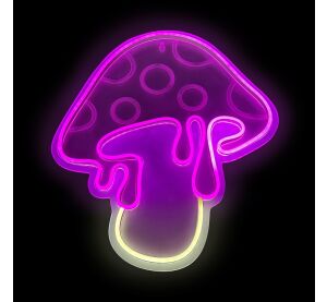 2Kids Toys LED NEON LIGHT Lamp Mushroom