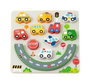 2Kids Toys Balance Puzzle City 2 in 1