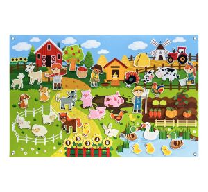 2Kids Toys Interactive Play Wall Farm