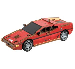 2Kids Toys 3D Wooden Puzzle Sports Car Red