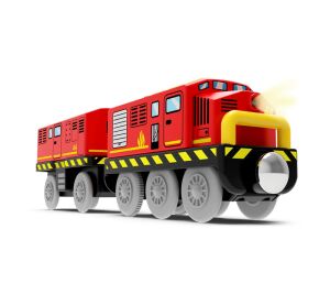 2Kids Toys Electric Shunting Locomotive Red