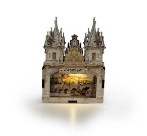 2Kids Toys 3D Magnet Prague Castle & Charles Bridge