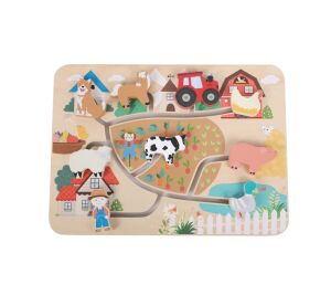 2Kids Toys Motor Skills Activity Board Farm
