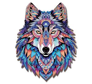 2Kids Toys Wooden Jigsaw Puzzle Wolf