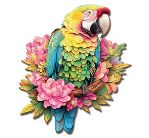 2Kids Toys Wooden Jigsaw Puzzle Parrot