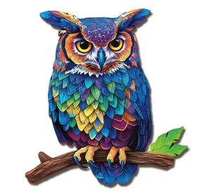 2Kids Toys Wooden Jigsaw Puzzle Owl