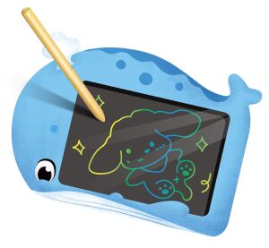 2Kids Toys Kids' LCD Drawing Tablet Whale