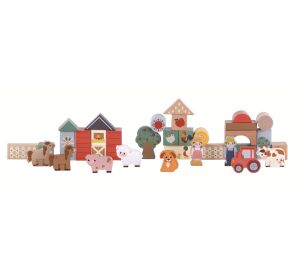 2Kids Toys Building Blocks Farm Life 36 pcs