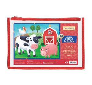 Mudpuppy Puzzle On the farm 12 pieces