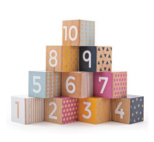 Bigjigs Toys Didactic dice numbers