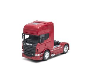 Welly Scania tractor unit red V8 R730 1:32