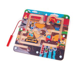 Bigjigs Toys Magnetic Maze Construction Site
