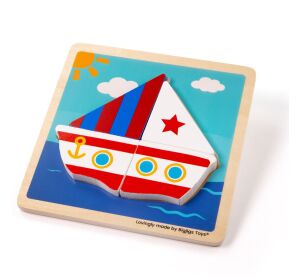 Bigjigs Toys Sailing Boat Puzzle