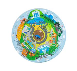 Bigjigs Toys Circular Recycling Puzzle