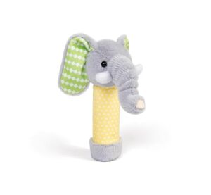 Bigjigs Toys Plush Rattle Elephant