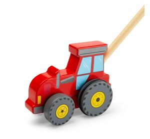 Bigjigs Toys Wooden Tractor Ride-On