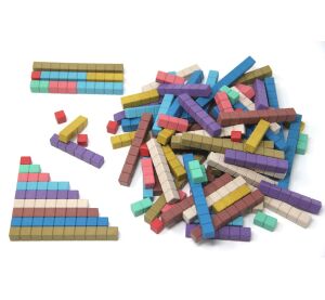 Wissner Counting sticks Montessori 10 colours 100 pcs