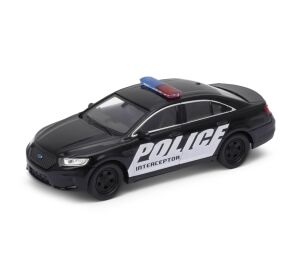 Welly Ford Interceptor 1:34 police black