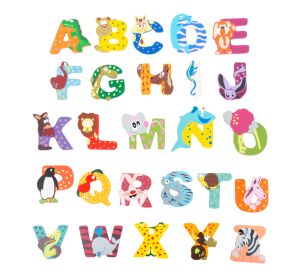 small foot Wooden alphabet 1 piece