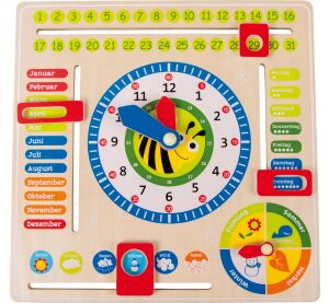 small foot Didactic calendar in German