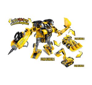 Qman Unlimited Ideas 4805 Machinery 3in1