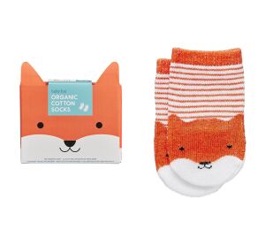 Petit Collage organic cotton socks Fox