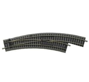 Piko Switch BWR arched (R3/R2) right with backing - 55423