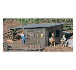 Piko G Authentic Edition Stable with shed - 62247