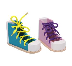 Small Foot Shoelace Game Set 2 pieces
