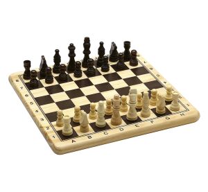 Jeujura Wooden chess and checkers