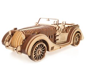 Ugears 3D wooden mechanical puzzle VM-01 Car (roadster)