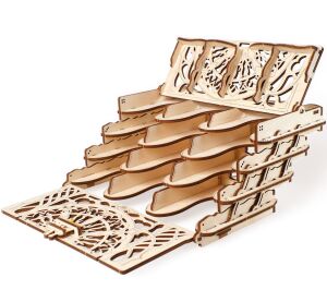 Ugears 3D Wooden Mechanical Puzzle Collectible Card Case